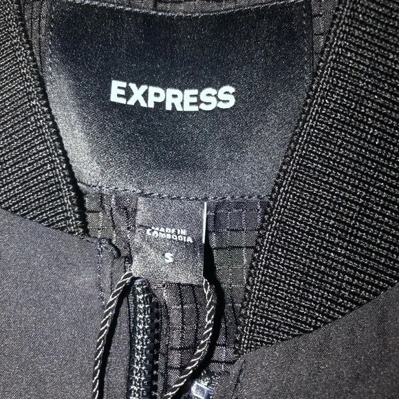 NWT Mens Express Lightweight Bomber Jacket ( Pitch Black) - Picture 6 of 8